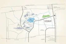 佘山月湖山庄交通图