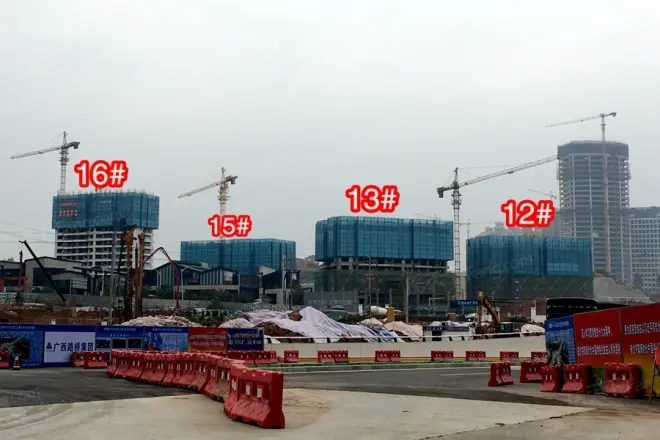 万科金域中央实景图